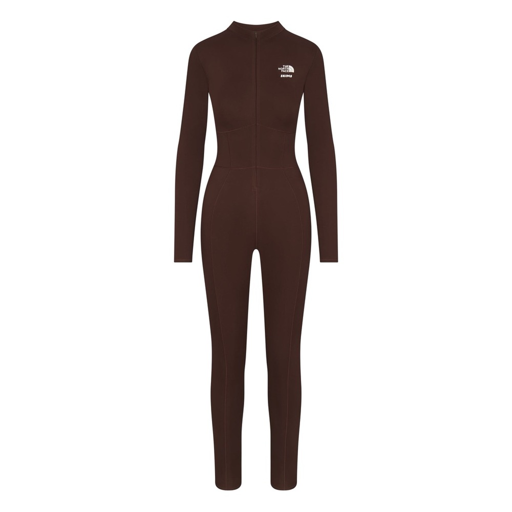 SKIMS/ The North Face Brown Refina Bodysuit